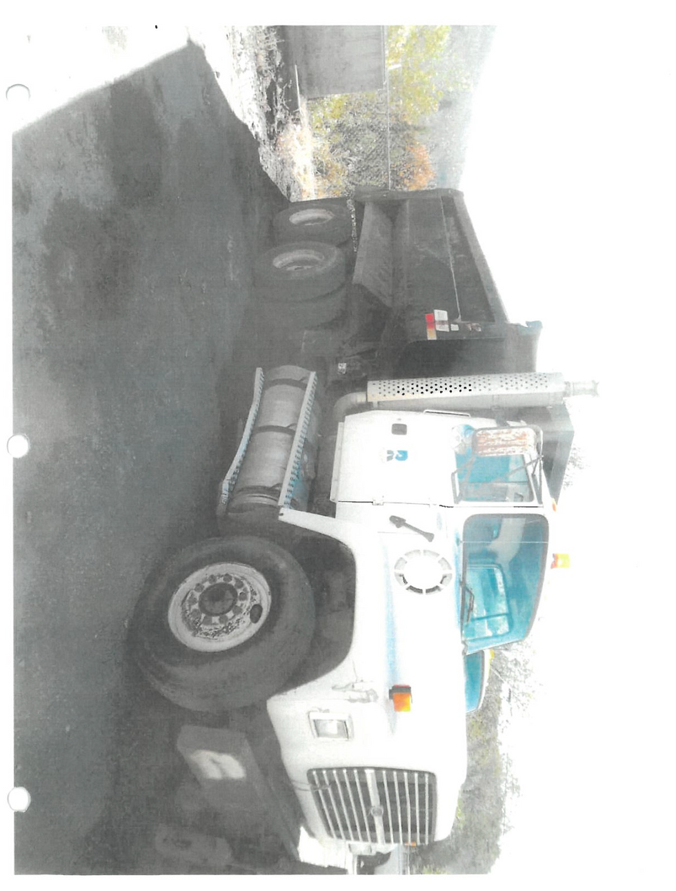 Thumbnail: 1997 Ford 9000 Dump Truck with Plow. 