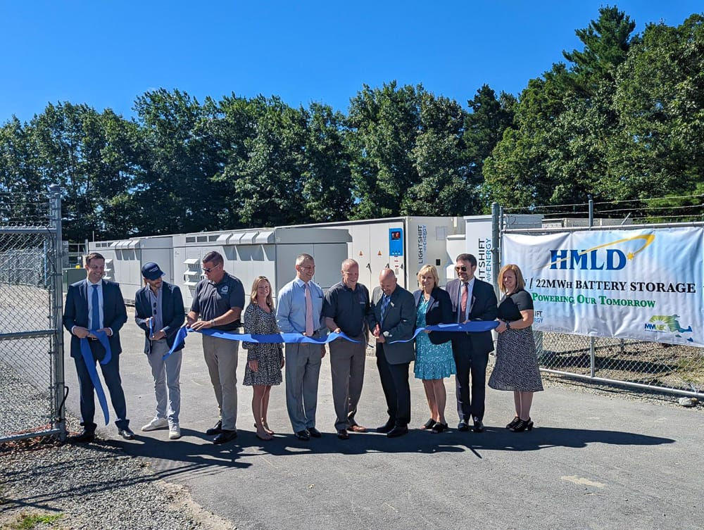 Lightshift Energy - Holden BESS ribbon cutting