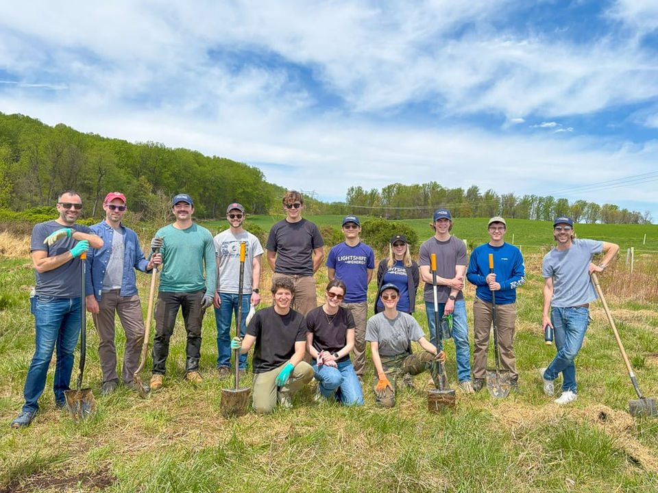 Lightshift Energy team giving back