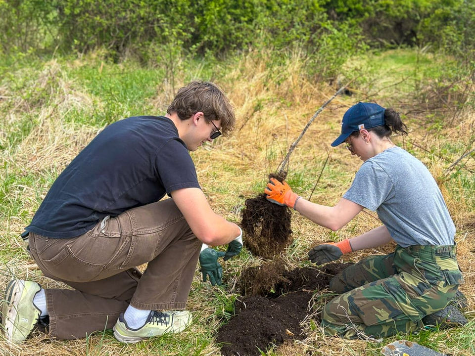 Lightshift Energy team giving back