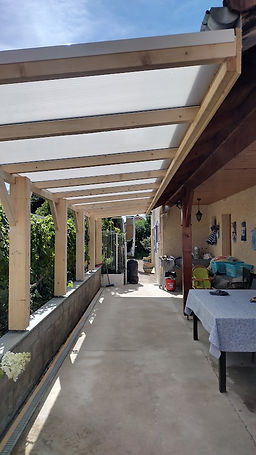 Avancement d'un toi , Ossature bois