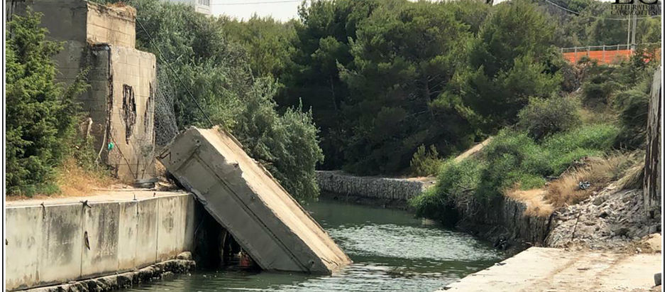 Tra mare, pantano e ponte rotto