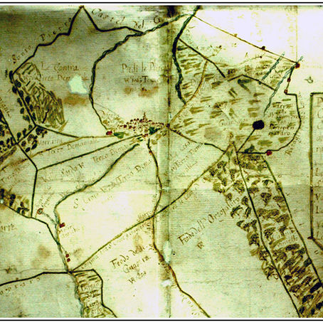 Pianta tenimento Capracotta 1780