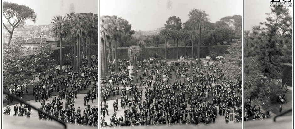 Il presidente Saragat riceve i sindaci italiani