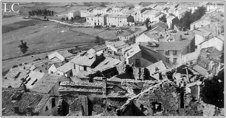 Pianto su le rovine natie