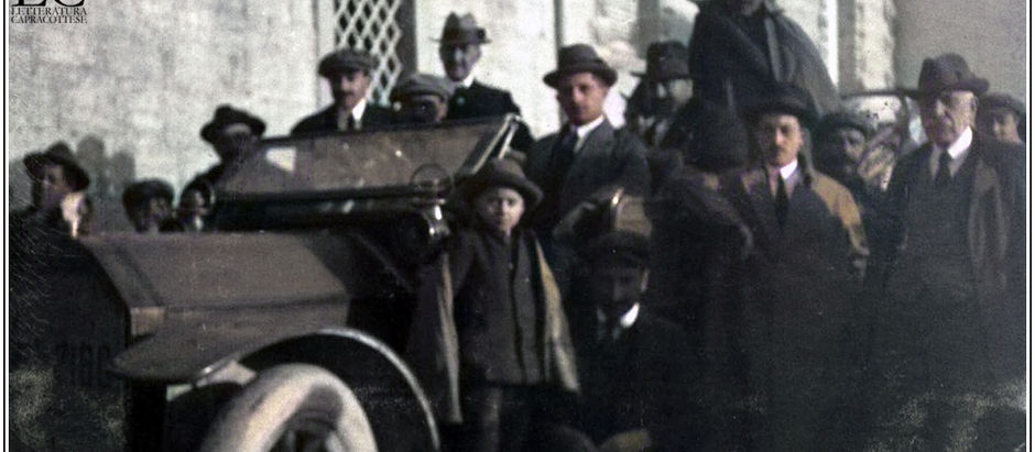 Capracotta, aprile 1885: strada rotabile da Agnone a Castel di Sangro