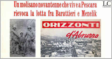 Un molisano novantenne rievoca la lotta fra Baratieri e Menelik