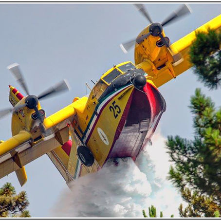 Polvere di cantoria... in antincendio dal cielo