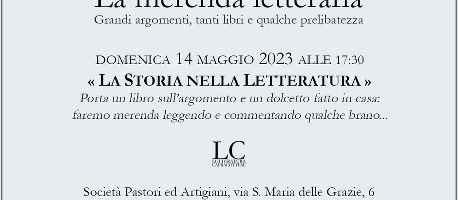 La merenda letteraria #3