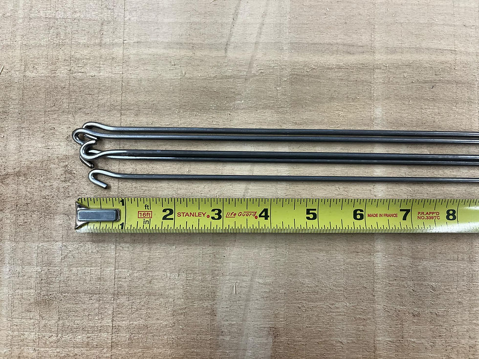 Assorted Pendulum Rods Reproduction Pendulum Rod | TomVaughn