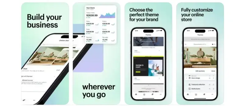 shopify app screenshots made with react native banner