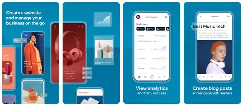 wix app screenshots made with react native banner