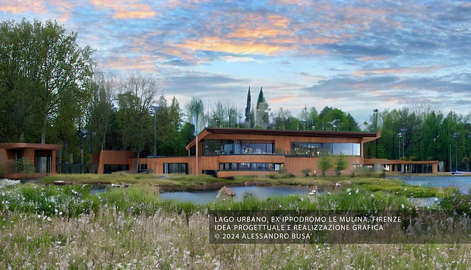 progetto lago urbano a ex ippodromo Le Mulina di Alessandro Busà