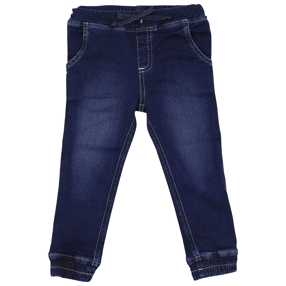 Thumbnail: Korango Cowboy Denim Knit Pants