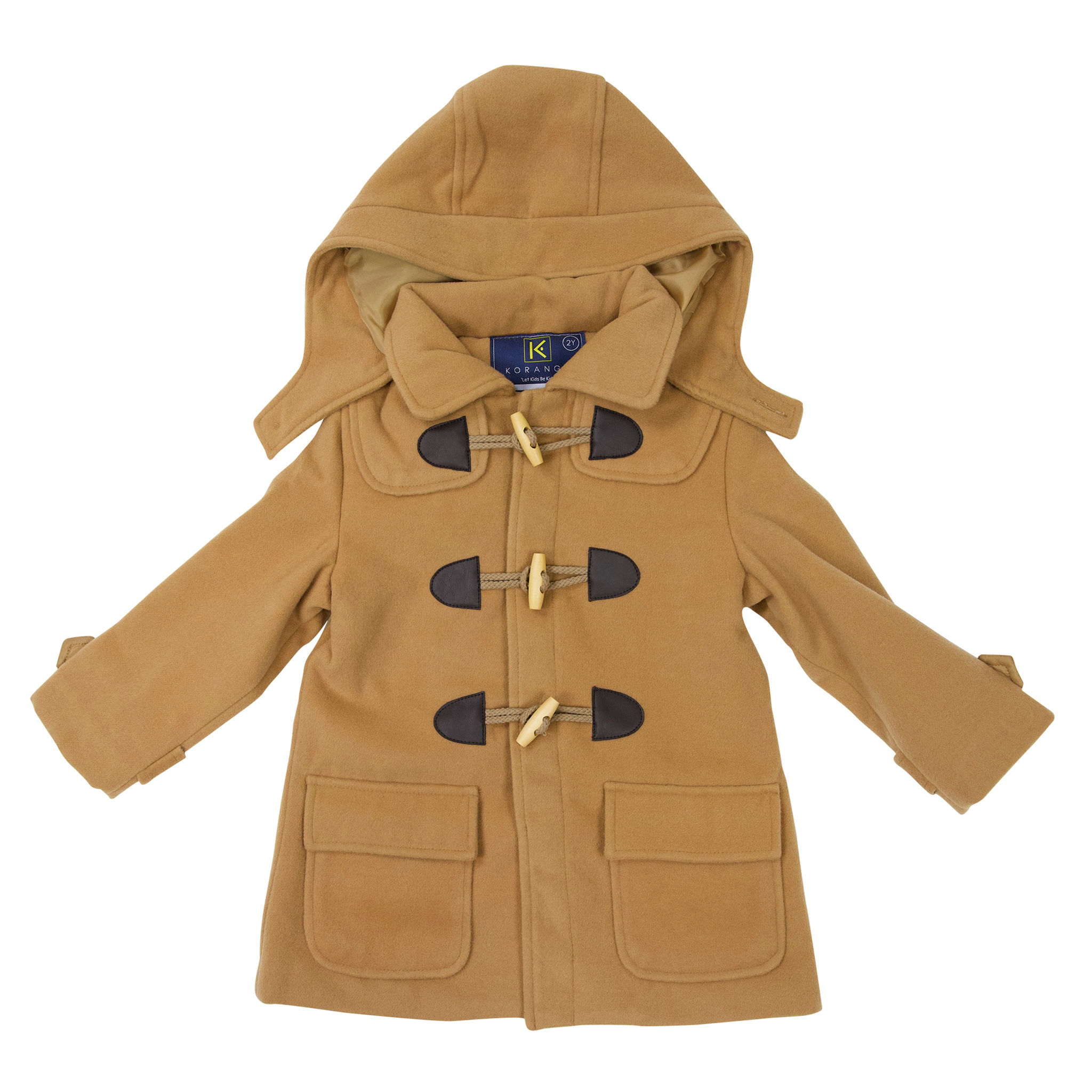 Korango Classic Coat with Detachable Hood