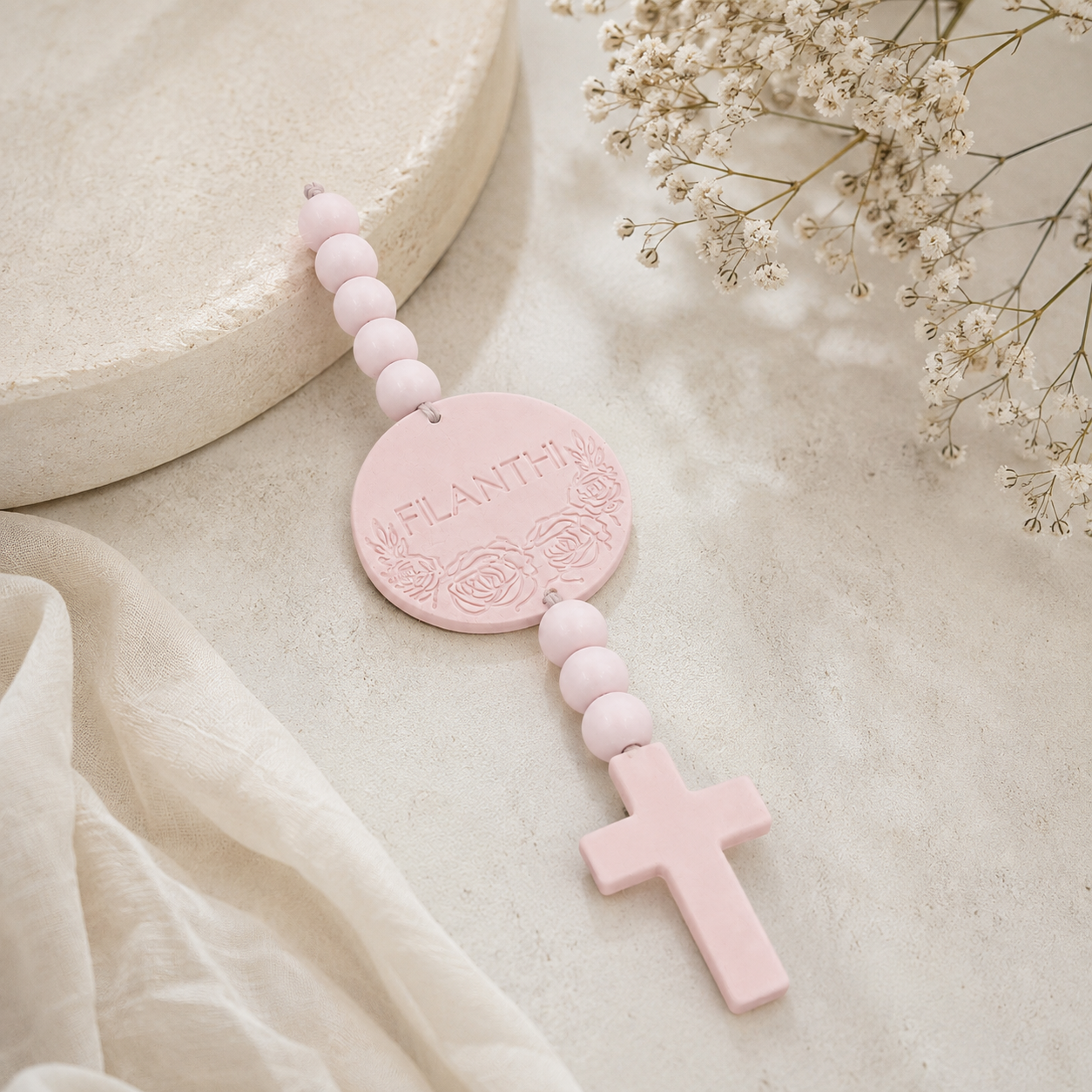 Hanging Plaque with Cross