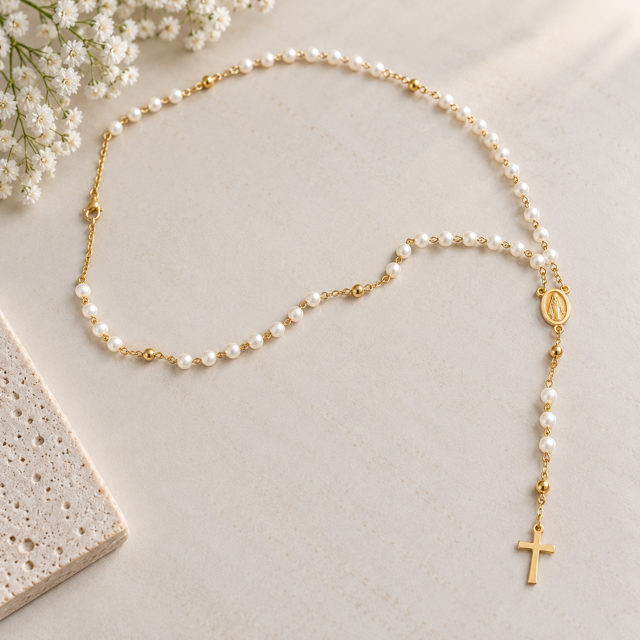 Rosary Bead 18k