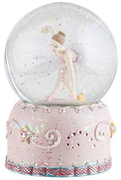 Ballerina Water Globe with Music