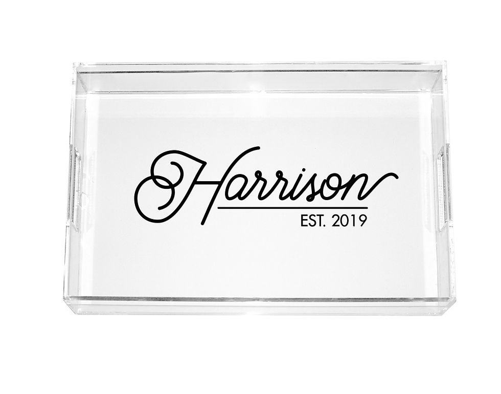 Thumbnail: Acrylic Serving Tray