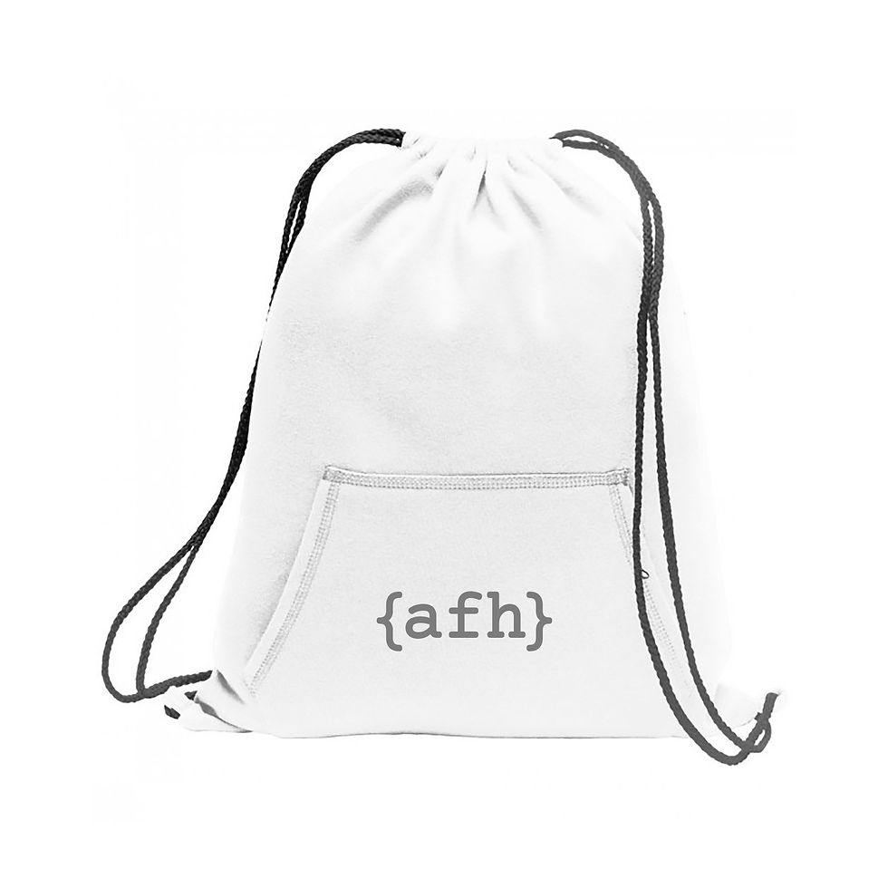 Thumbnail: Sweatshirt Drawstring Backpack