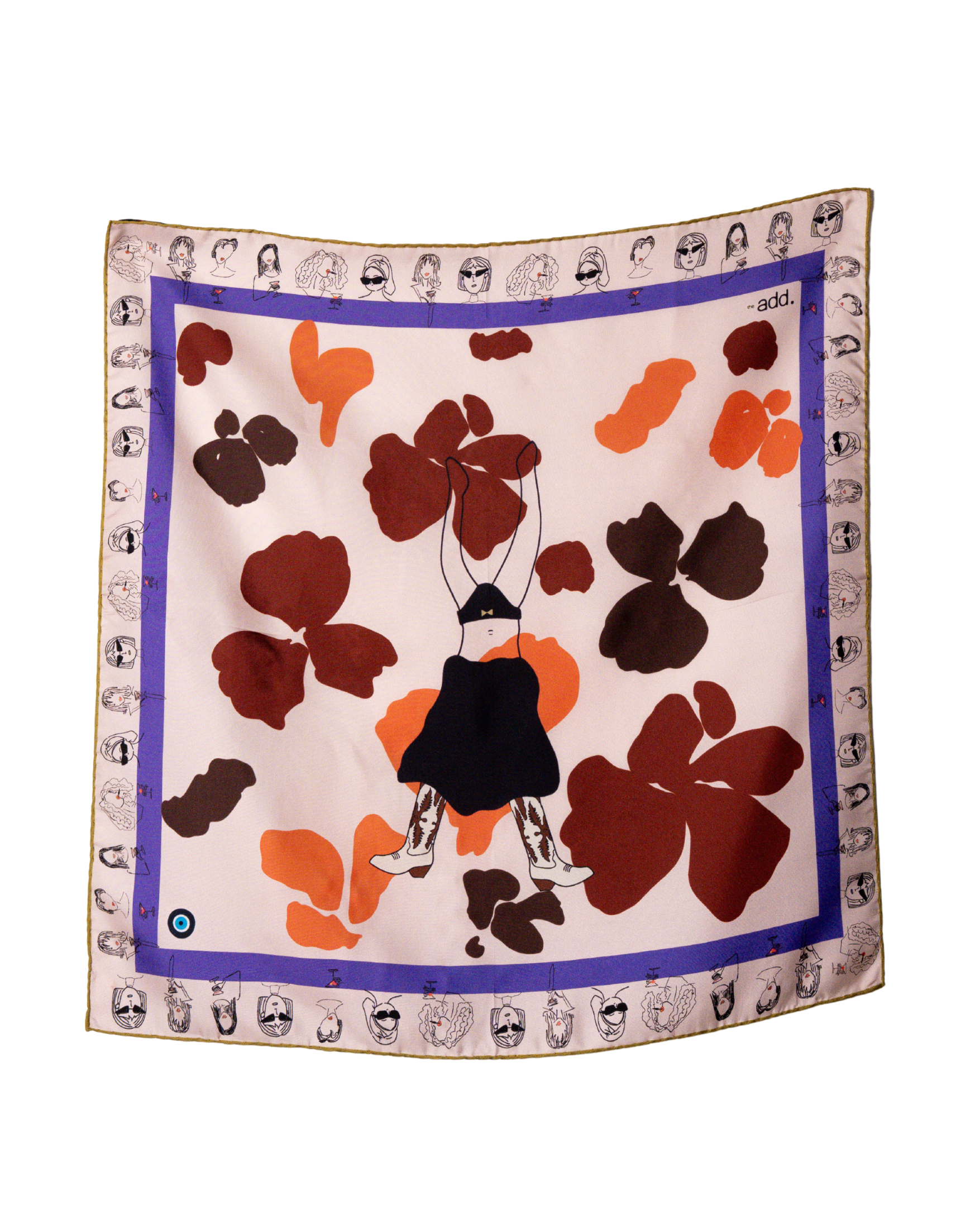 PERFECT CHAOS SILK SCARF