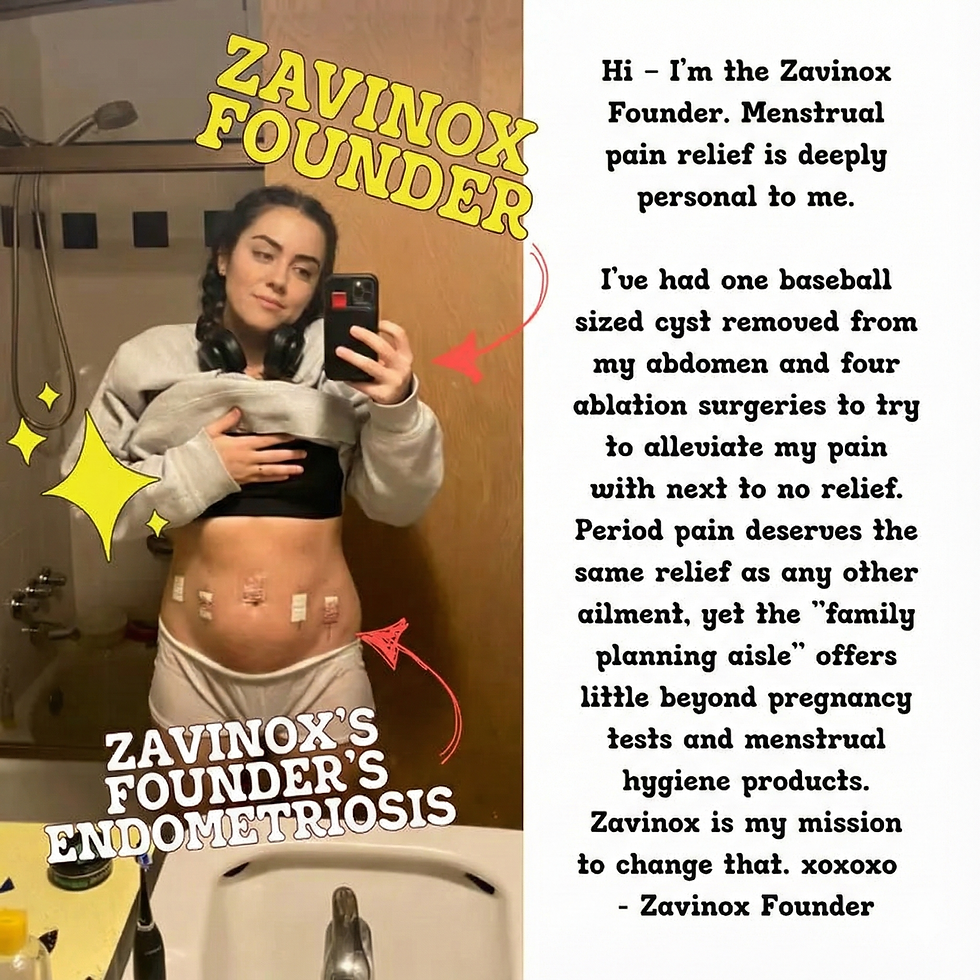 Thumbnail: Zavinox Relief –  Soothing Heat Menstrual & Postpartum Briefs