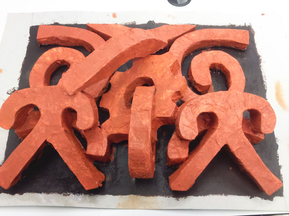 GCSE ART 3D Model piece stage 1