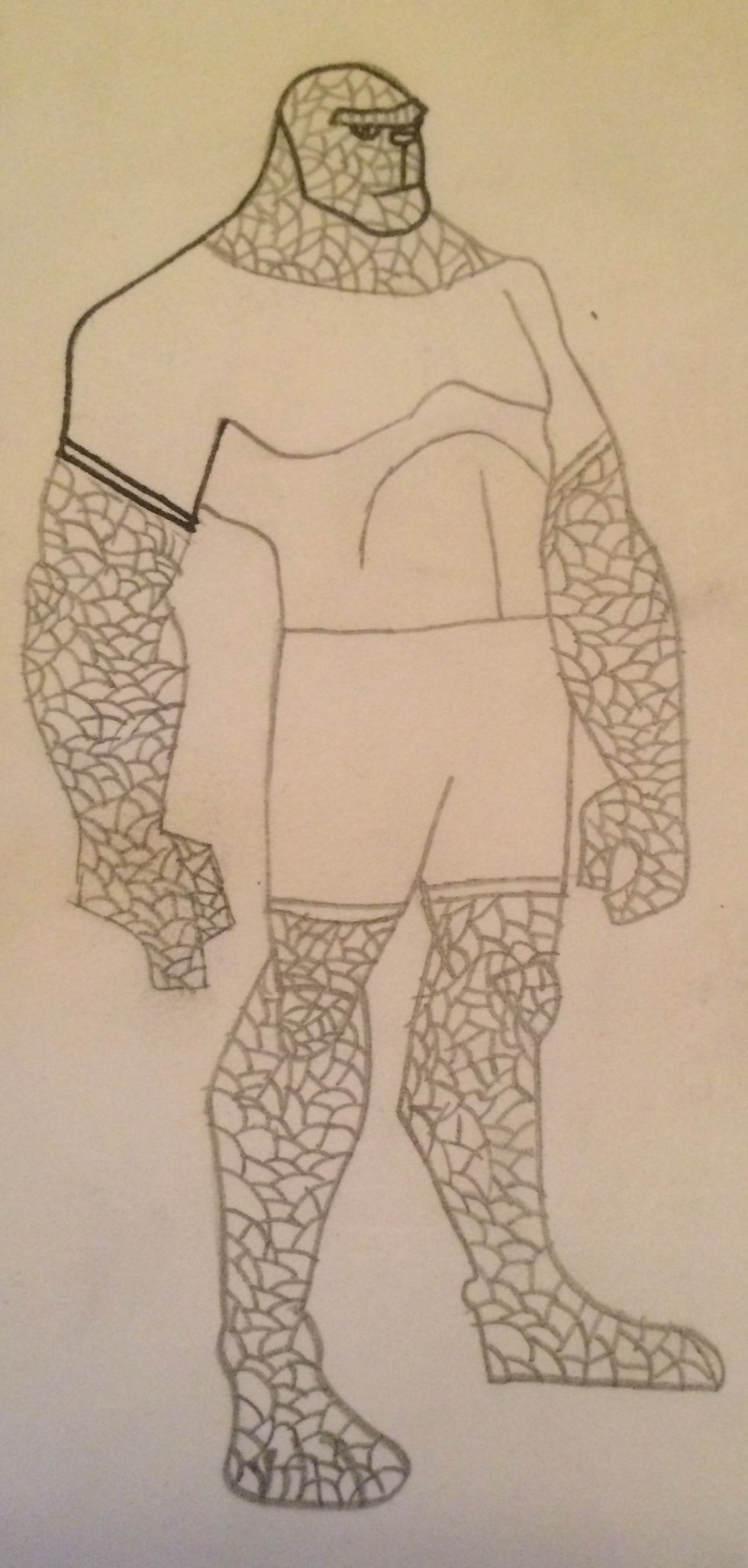Lava Character Pencil