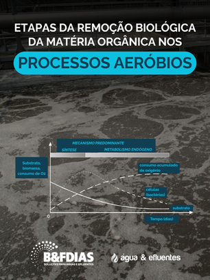 ETAPAS DA REMOÇÃO BIOLÓGICA DA MATÉRIA ORGÂNICA NOS PROCESSOS AERÓBIOS