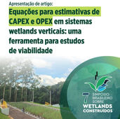CAPEX e OPEX em sistemas wetlands verticais para tratamento de efluentes sanitários municipais