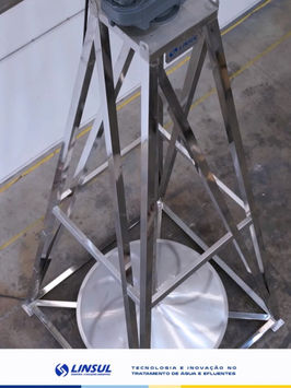 Agitador Hiperbólico Fixo: Como garantir a homogeneização de efluentes de alta turbidez?