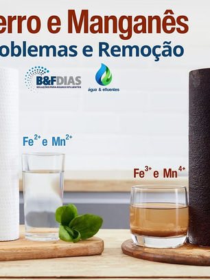 Ferro e Manganês: Problemas e Remoção