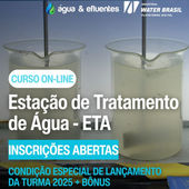 Curso On-line ESTAÇÃO DE TRATAMENTO DE ÁGUA (ETA)