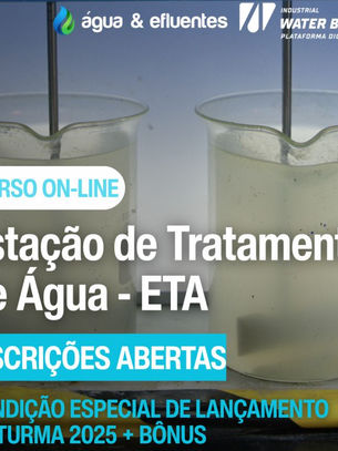 Curso On-line ESTAÇÃO DE TRATAMENTO DE ÁGUA (ETA)