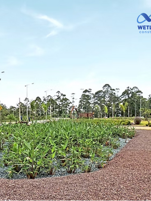Que tal esta ETE da Wetlands Construídos. Instalada em Nova Lima - MG, para o tratamento de efluentes sanitários?