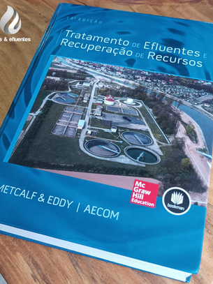 Livro Tratamento de Efluentes e Recuperação de Recursos, de Metcalf & Eddy.