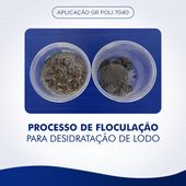 Processo de Floculação para Desidratação de Lodo
