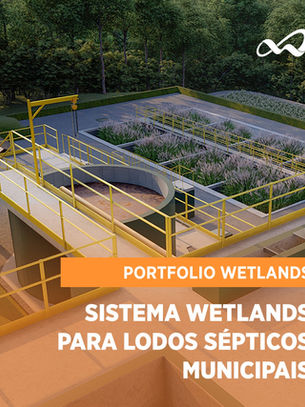 CASE Wetlands & CASAN: Wetlands para tratamento de lodos de caminhão limpa fossa!