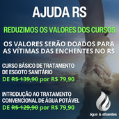 Campanha do Portal Água e Efluentes para ajudar o RS