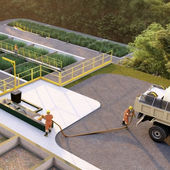Wetlands Construídos e CASAN: UGL Wetlands para tratamento de lodos de caminhão limpa-fossa