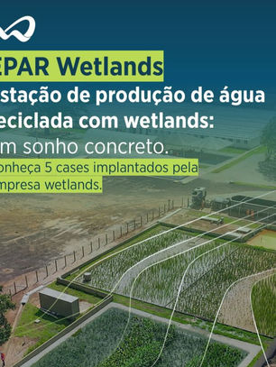 EPAR Wetlands - Estação de Produção de Água Reciclada com Wetlands