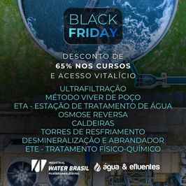 Os cursos de Ultrafiltração e Método Viver de Poço também entraram na Black Friday