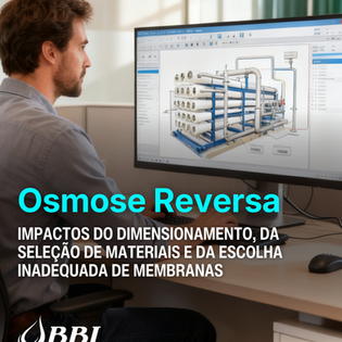 Osmose Reversa: Impactos do Dimensionamento, da Seleção de Materiais e da Escolha Inadequada de Membranas