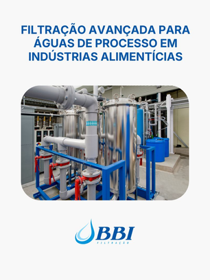 Filtração avançada para águas de processo em indústrias alimentícias
