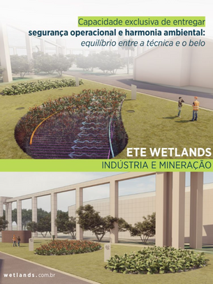 ETE Wetlands: equilíbrio entre a técnica e o belo