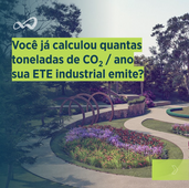 Você já calculou qual é a emissão de Gases de Efeito Estufa (GEE) na sua ETE?
