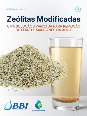 Zeólitas Modificadas: Uma solução avançada para remoção de ferro e manganês na água