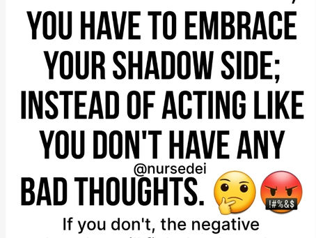 Embrace your Shadow Self