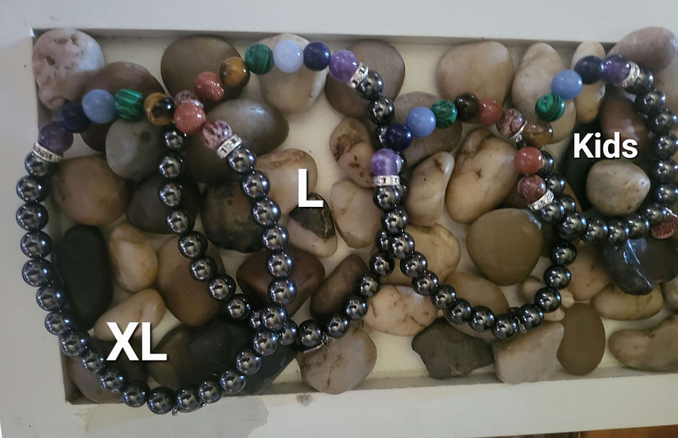 Thumbnail: Hematite Chakra Bracelet