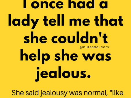 Jealousy is NOT Normal